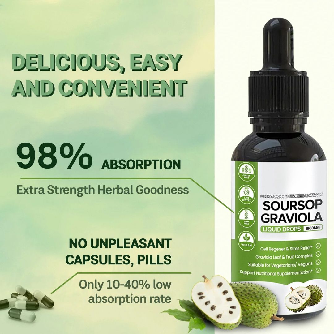 Pure Soursop Extract – 100% Organic